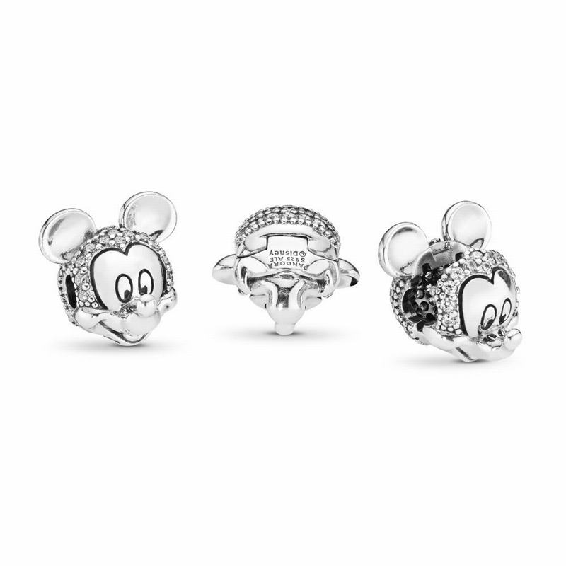 Pandora Disney Shimmering Mickey Portrait Clip Silver Egypt SH1408962